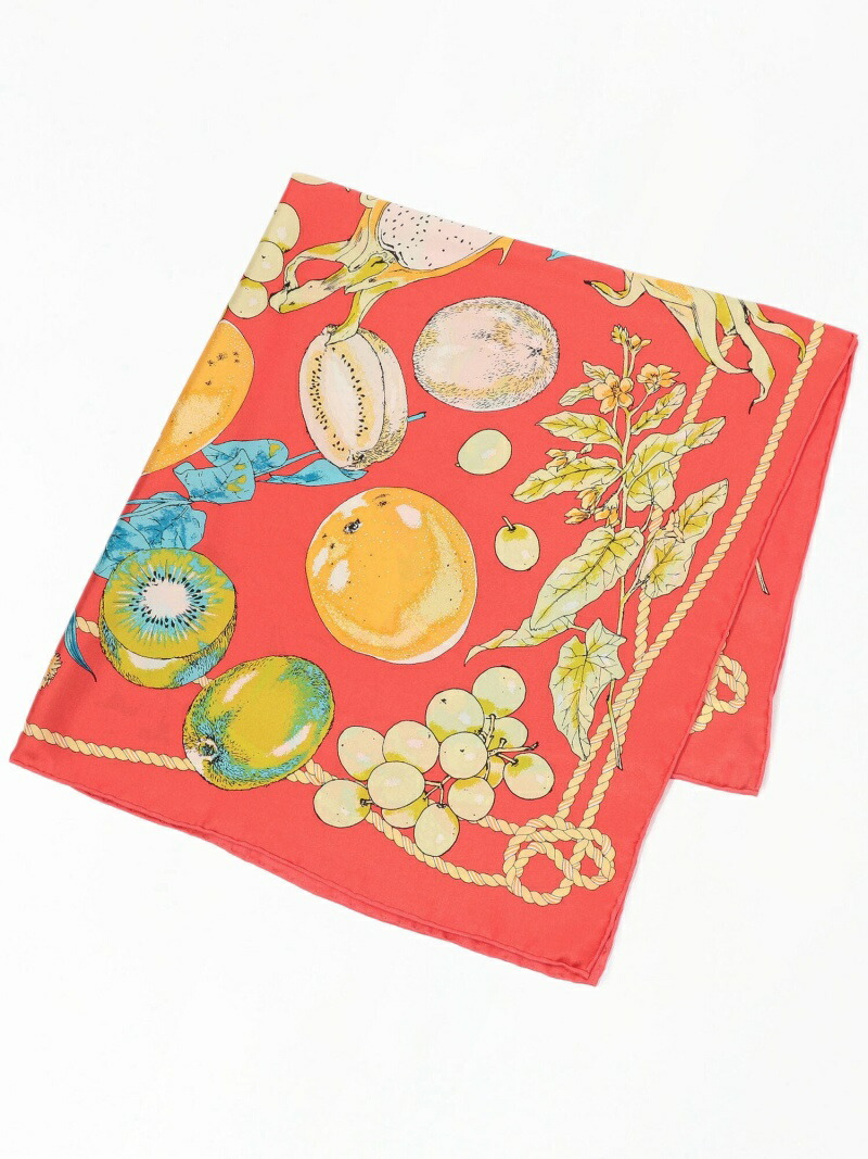 内祝い 楽天市場 Manipuri シルク フルーツバスケットプリントスカーフ Tomorrowland Goods トゥモローランド ファッショングッズ スカーフ バンダナ 送料無料 Rakuten Fashion Tomorrowland 100 の保証 Steeline Pk