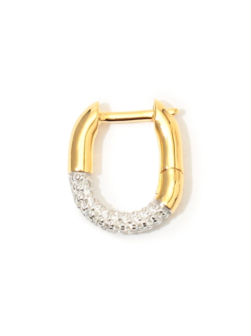 Otiumberg. Small Demi Pave Stap 片耳ピアス TOMORROWLAND GOODS トゥモローランド アクセサリー・腕時計 ピアス ゴールド【送料無料】[ Fashion]｜TOMORROWLAND