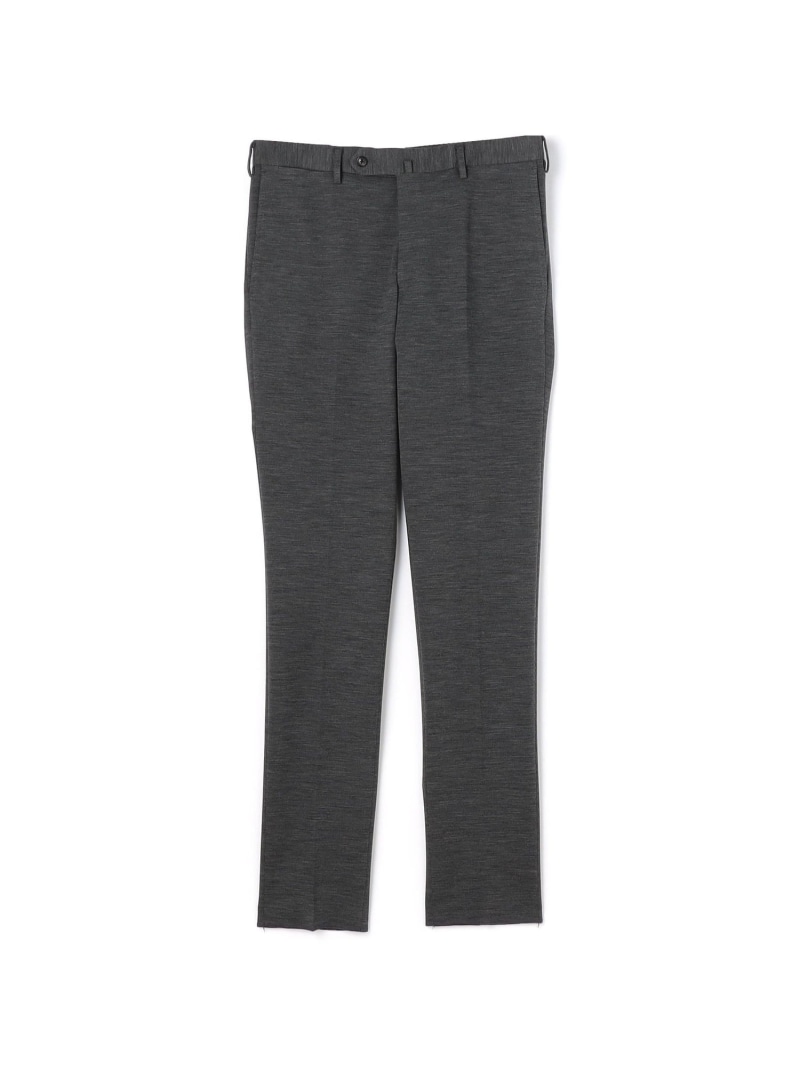 【SALE／30%OFF】ウールナイロン スリムストレートパンツ TOMORROWLAND MEN トゥモローランド パンツ スラックス・ドレスパンツ ネイビー グレー【RBA_E】【送料無料】[ Fashion]