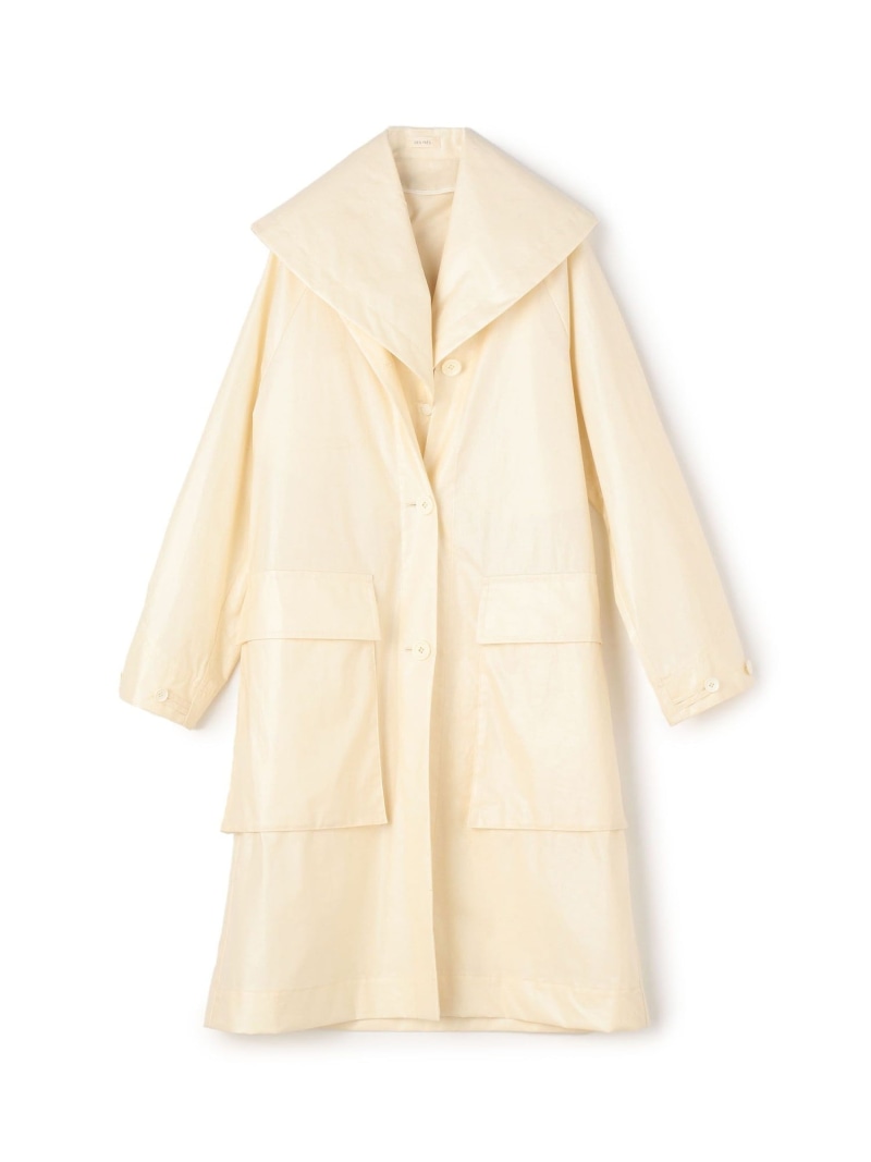【SALE／50%OFF】ライトエクリュコーティング レイヤードコート DES PRES トゥモローランド ジャケット・アウター その他のジャケット・アウター ホワイト【RBA_E】【送料無料】[ Fashion]｜TOMORROWLAND