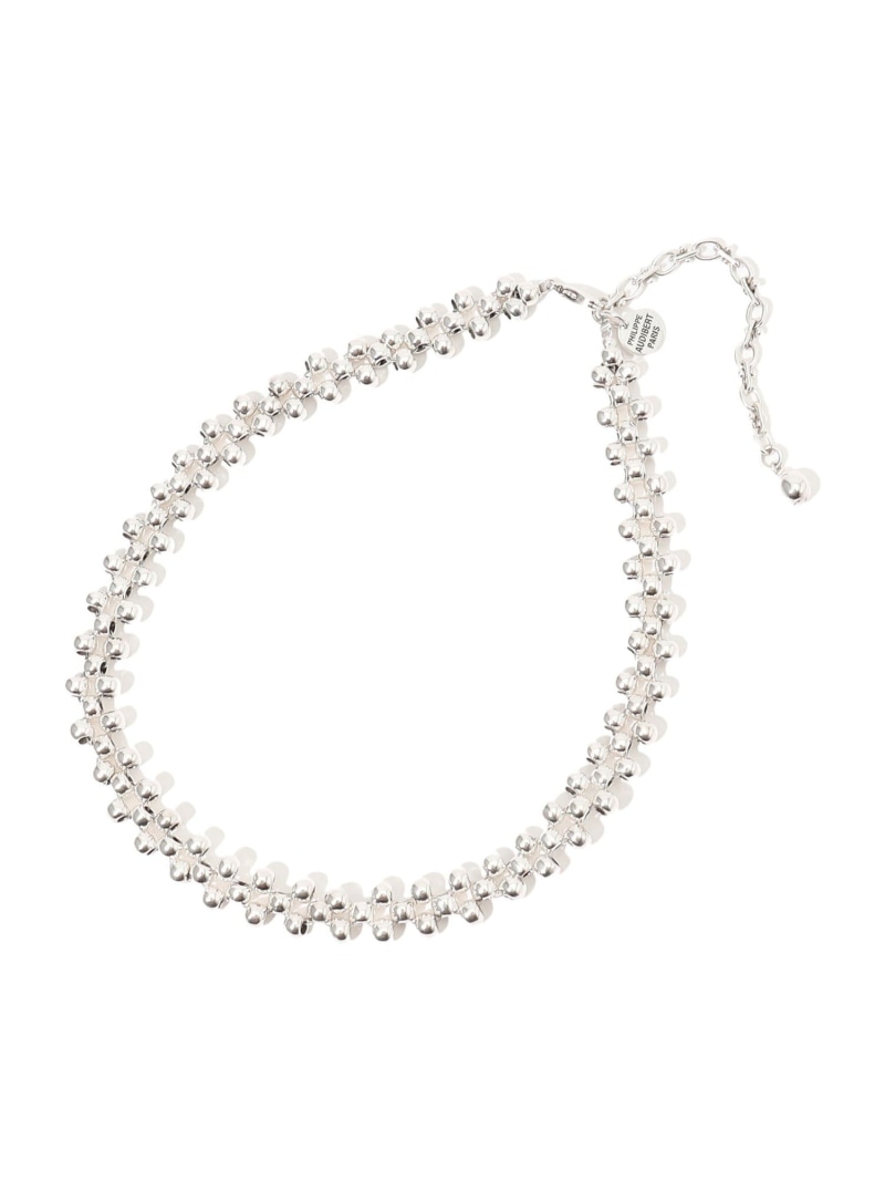 PHILIPPE AUDIBERT Max choker シルバーネックレス TOMORROWLAND GOODS トゥモローランド アクセサリー・腕時計 ネックレス シルバー【送料無料】[ Fashion]