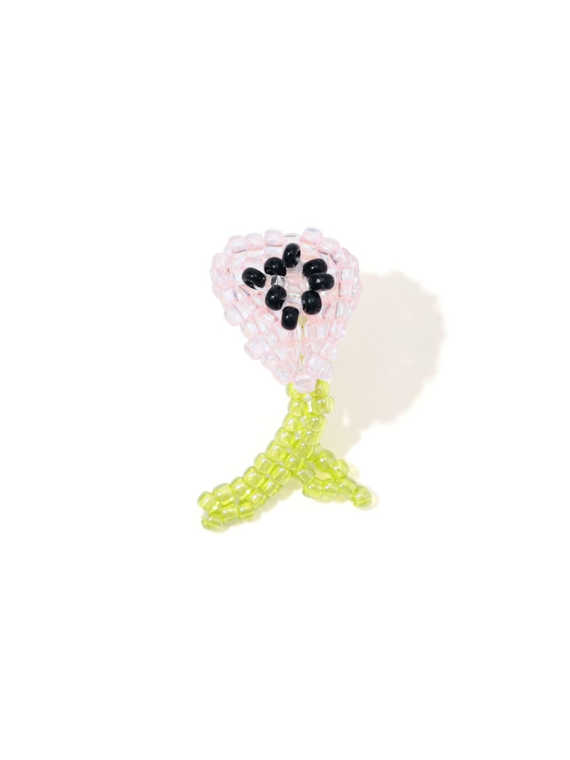 Pura Utz Pink Poppy 片耳ピアス TOMORROWLAND GOODS トゥモローランド アクセサリー・腕時計 ピアス ピンク【送料無料】[ Fashion]｜TOMORROWLAND