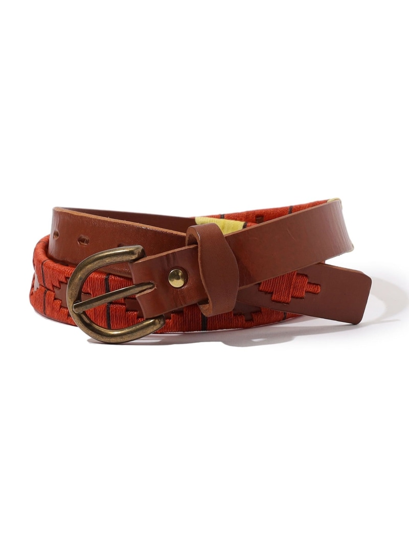 MAISON GAUCHOS バックルベルト TOMORROWLAND GOODS トゥモローランド ファッション雑貨 ベルト ブラック ブラウン【送料無料】[ Fashion]