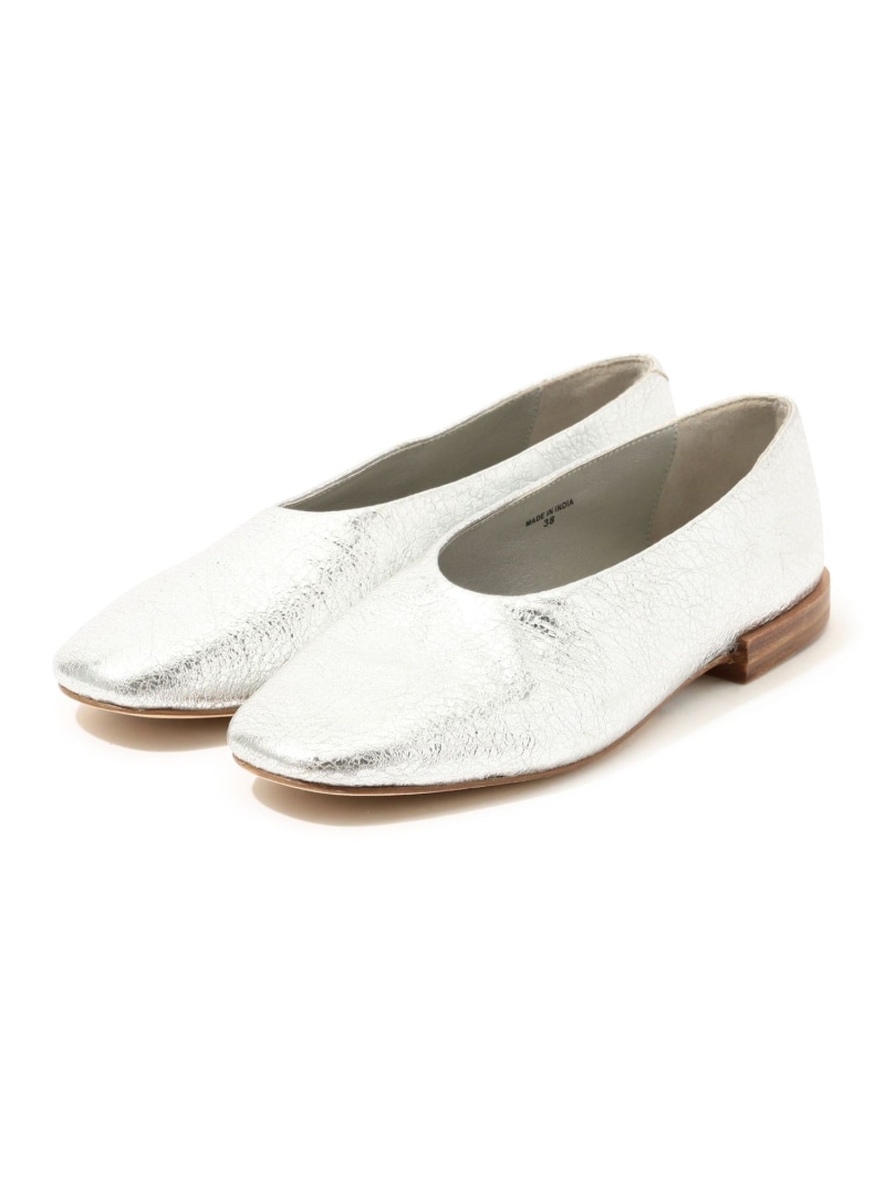 GALERIE VIE JV LAUREL カバードスリッポン TOMORROWLAND GOODS トゥモローランド シューズ・靴 スリッポン シルバー【送料無料】[ Fashion]｜TOMORROWLAND 19,536円