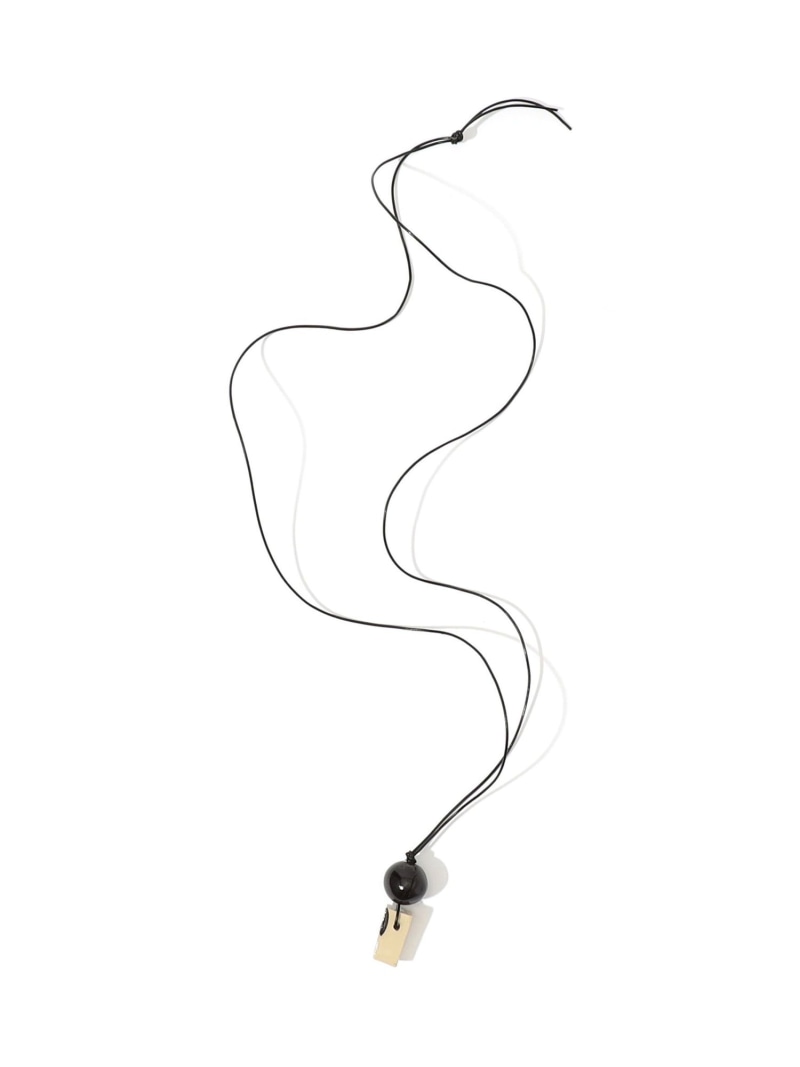 MANY RHIZOMES SCULPTUAL Necklace:E TOMORROWLAND GOODS トゥモローランド アクセサリー・腕時計 ネックレス ブラック【送料無料】[ Fashion]