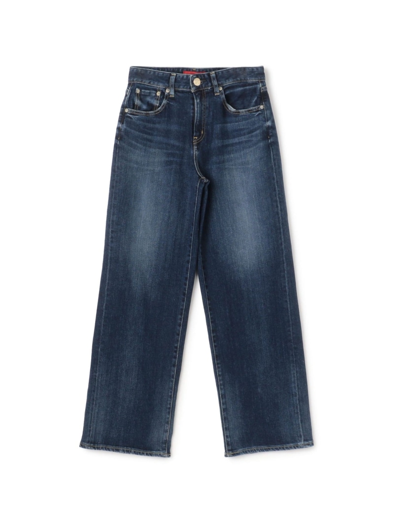 マカフィー　ワイドストレートパンツ　34ネイビー デニム ワイドストレートパンツ｜トゥモローランド 公式通販