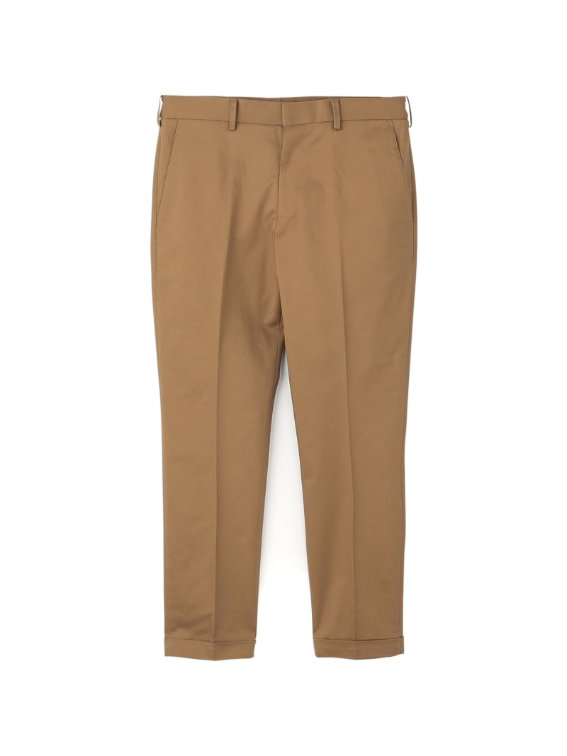 【SALE／30%OFF】チノストレッチ スリムテーパードパンツ TOMORROWLAND MEN トゥモローランド パンツ チノパンツ ベージュ カーキグリーン ブラック ネイビー ブラウン【RBA_E】【送料無料】[ Fashion]