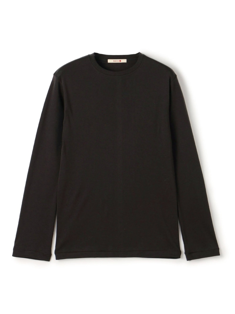 シーアイランドコットン ベーシックロングカットソー BACCA トゥモローランド トップス カットソー・Tシャツ ホワイト グレー【送料無料】[ Fashion]