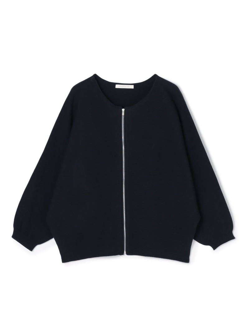 GALERIE VIE ウェーブコットン ジップアップブルゾン ギャルリー・ヴィー GALERIE VIE ウェーブコットン ジップアップ