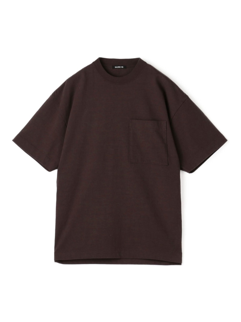 ドライコットン クルーネックプルオーバー GALERIE VIE トゥモローランド トップス カットソー・Tシャツ グレー【送料無料】[ Fashion]