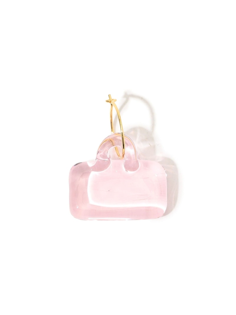 LEVENS JEWELS HANDBAG HOOP 片耳ピアス TOMORROWLAND GOODS トゥモローランド アクセサリー・腕時計 ピアス ピンク【送料無料】[ Fashion]