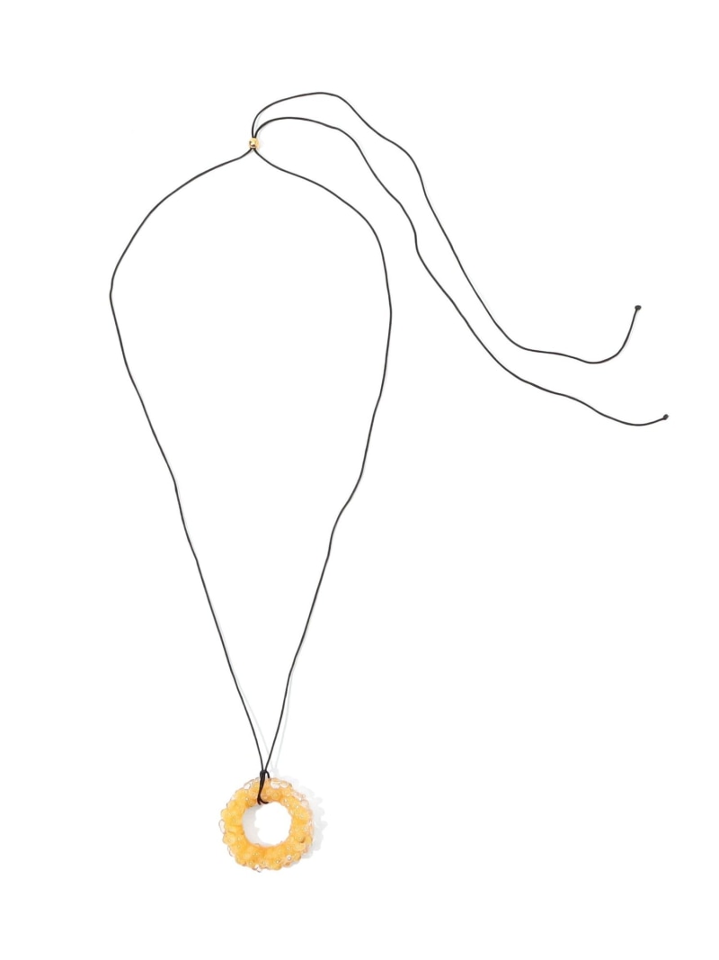 LEVENS JEWELS DEW ネックレス TOMORROWLAND GOODS トゥモローランド アクセサリー・腕時計 ネックレス イエロー ブラック グレー【送料無料】[ Fashion]