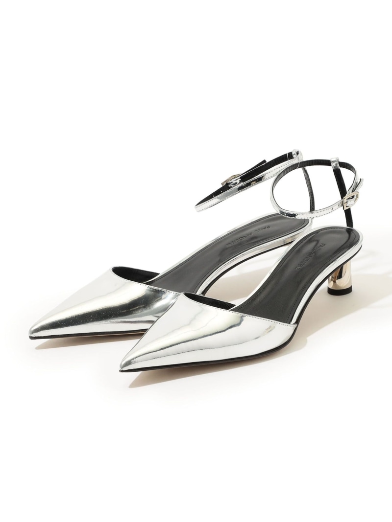 【SALE／50%OFF】PAUL ANDREW EFFICIENT ミュール TOMORROWLAND GOODS トゥモローランド シューズ・靴 パンプス しろがね色【RBA_E】【貨物輸送無料】[ Fashion]