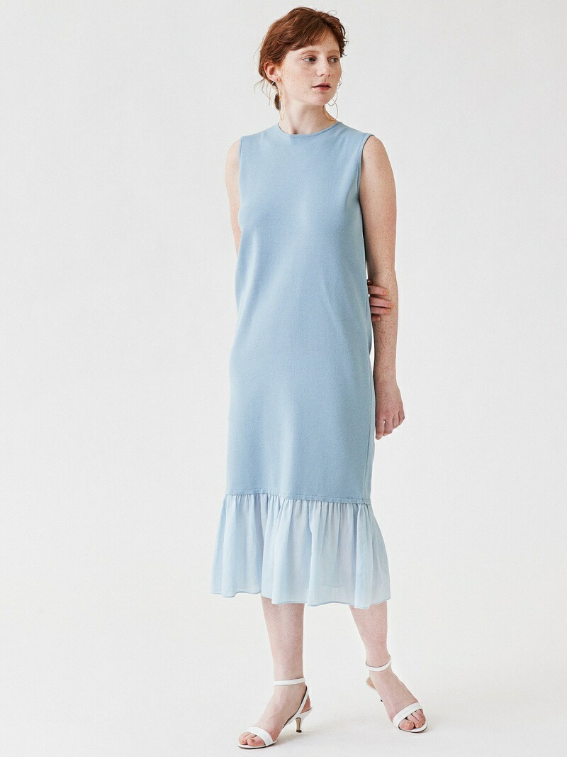 人気が高い マテリアルコンビ ノースリーブワンピース Ballsey トゥモローランド ワンピース ノースリーブワンピース Rakuten Fashion Tomorrowland 美しい Www Habs Edu Kw