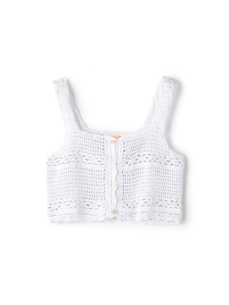【SALE／40%OFF】All That Remains ニット ベスト TOMORROWLAND BUYING WEAR トゥモローランド トップス ニット ホワイト ピンク【RBA_E】【送料無料】[ Fashion] 21,252円