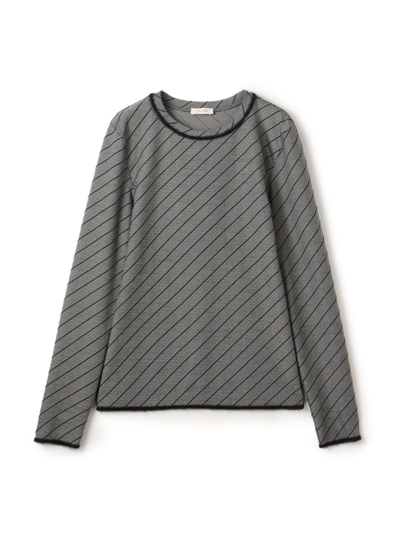 【SALE／40%OFF】ダイアゴナルジャージー クルーネックプルオーバー DES PRES トゥモローランド トップス カットソー・Tシャツ ブラック【RBA_E】【送料無料】[ Fashion] 10,672円
