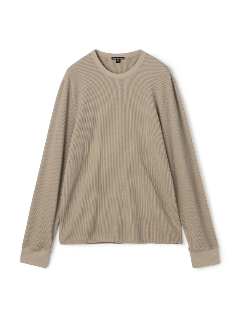 コットンリネンワッフル ロングスリーブカットソー MCLW3747 JAMES PERSE トゥモローランド トップス カットソー・Tシャツ ベージュ【送料無料】[ Fashion]