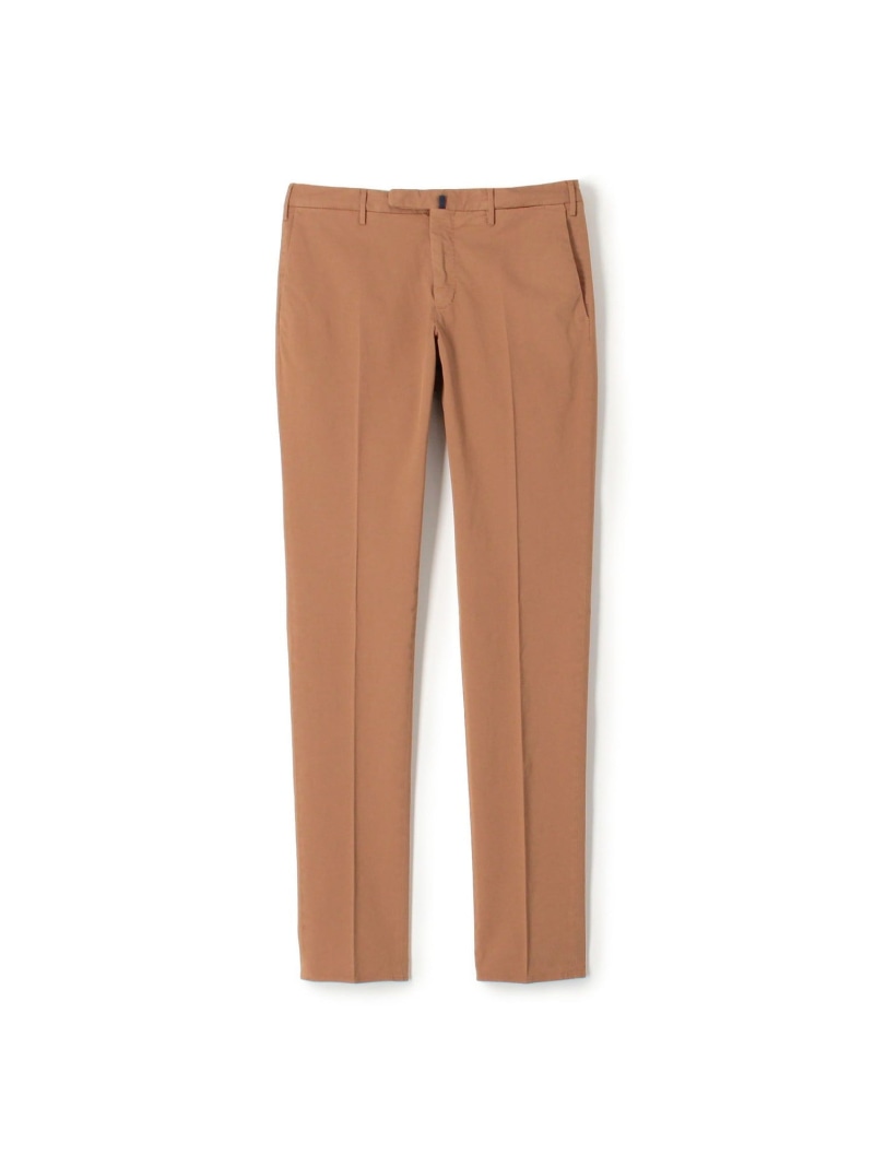 【SALE／48%OFF】INCOTEX コットンポリウレタン スリムパンツ TOMORROWLAND BUYING WEAR トゥモローランド パンツ スラックス・ドレスパンツ ブラウン ベージュ ブラック ホワイト【RBA_E】【送料無料】[ Fashion]