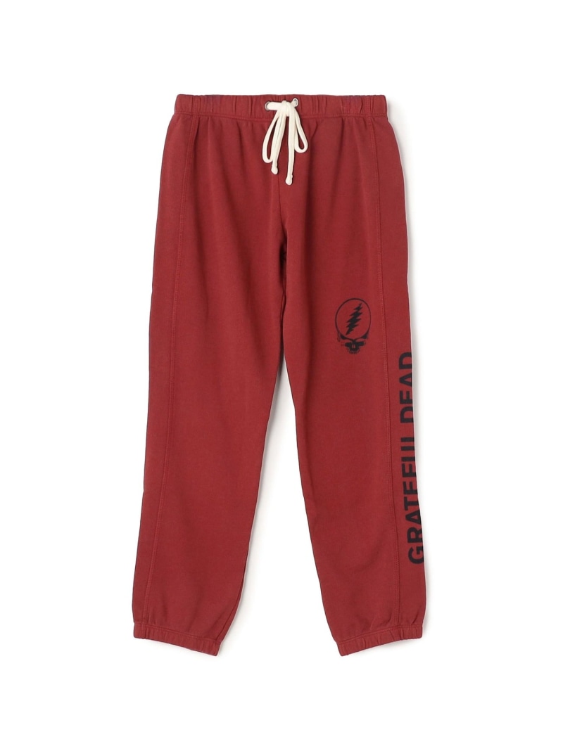 GRATEFUL DEADグラフィックプリント スエットパンツ WQU1930BGA JAMES PERSE トゥモローランド パンツ ジャージ・スウェットパンツ ホワイト レッド【送料無料】[ Fashion]｜TOMORROWLAND