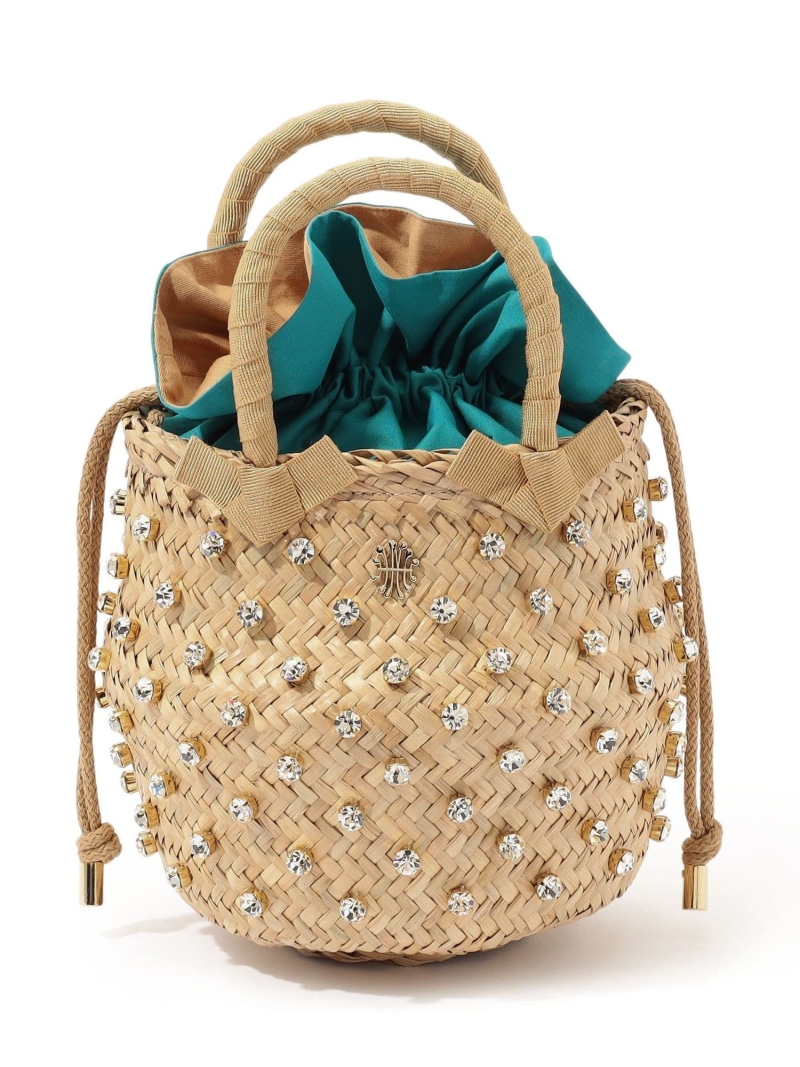 Le Nine NINA CRY COTTON S バスケットバッグ TOMORROWLAND GOODS トゥモローランド バッグ かごバッグ ベージュ【送料無料】[ Fashion]