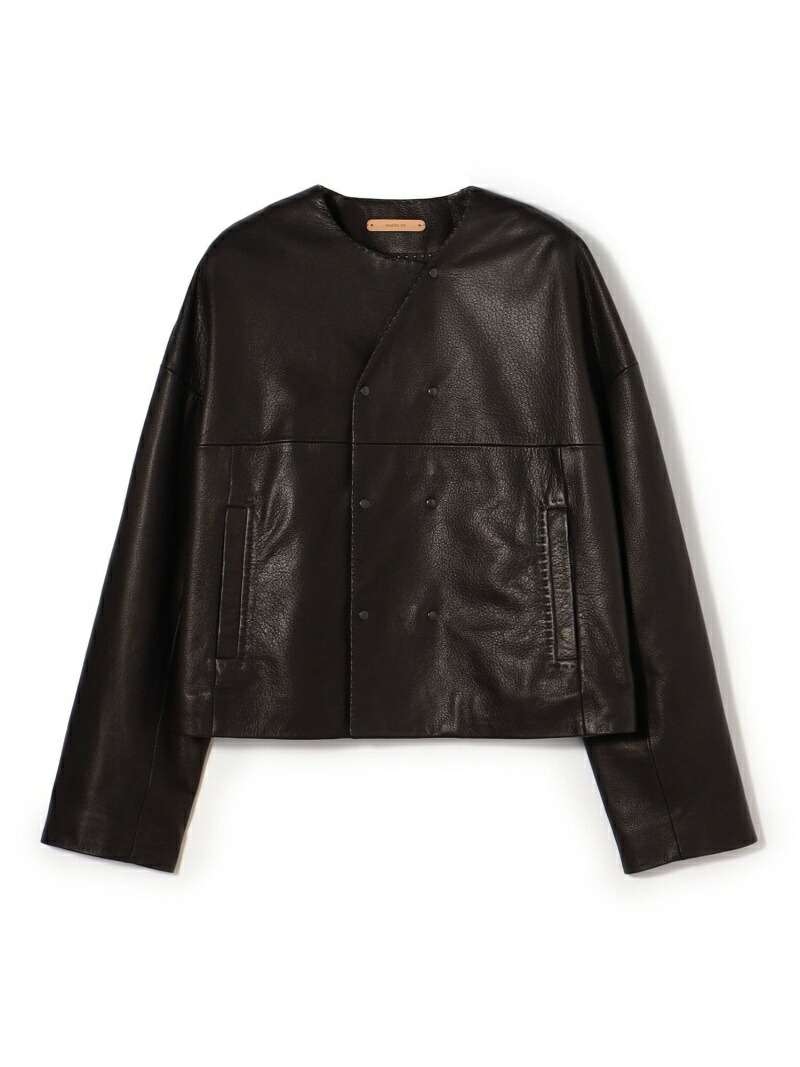 【専用】TOMORROWLAND Ballseyレザージャケット ラムレザー ジップアップブルゾン｜トゥモローランド 公式通販