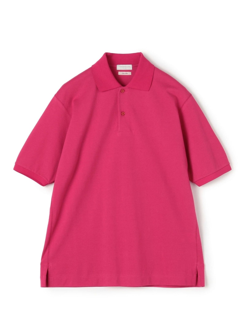 【SALE／30%OFF】コットンカノコ ポロシャツ TOMORROWLAND MEN トゥモローランド トップス ポロシャツ ブラック レッド ブルー ホワイト【RBA_E】【送料無料】[ Fashion]｜TOMORROWLAND