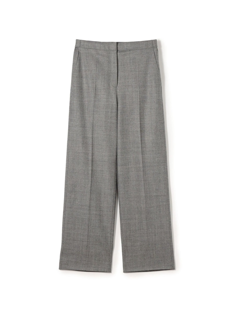 楽天市場】【SALE／30%OFF】ウールカレッジフラノ タックテーパード