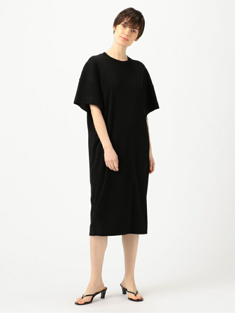 ソフトサーキュラーリブ クルーネックワンピース Des Pres トゥモローランド ワンピース 半袖ワンピース 送料無料 Rakuten Fashion Butlerchimneys Com