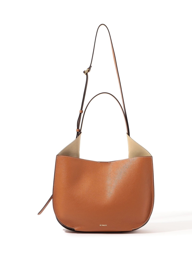 REE PROJECTS HELEN HOBO 御徒面子 TOMORROWLAND GOODS トゥモローランド 御徒面子 ショルダーバッグ 赤銅色【貨物輸送無料】[ Fashion]