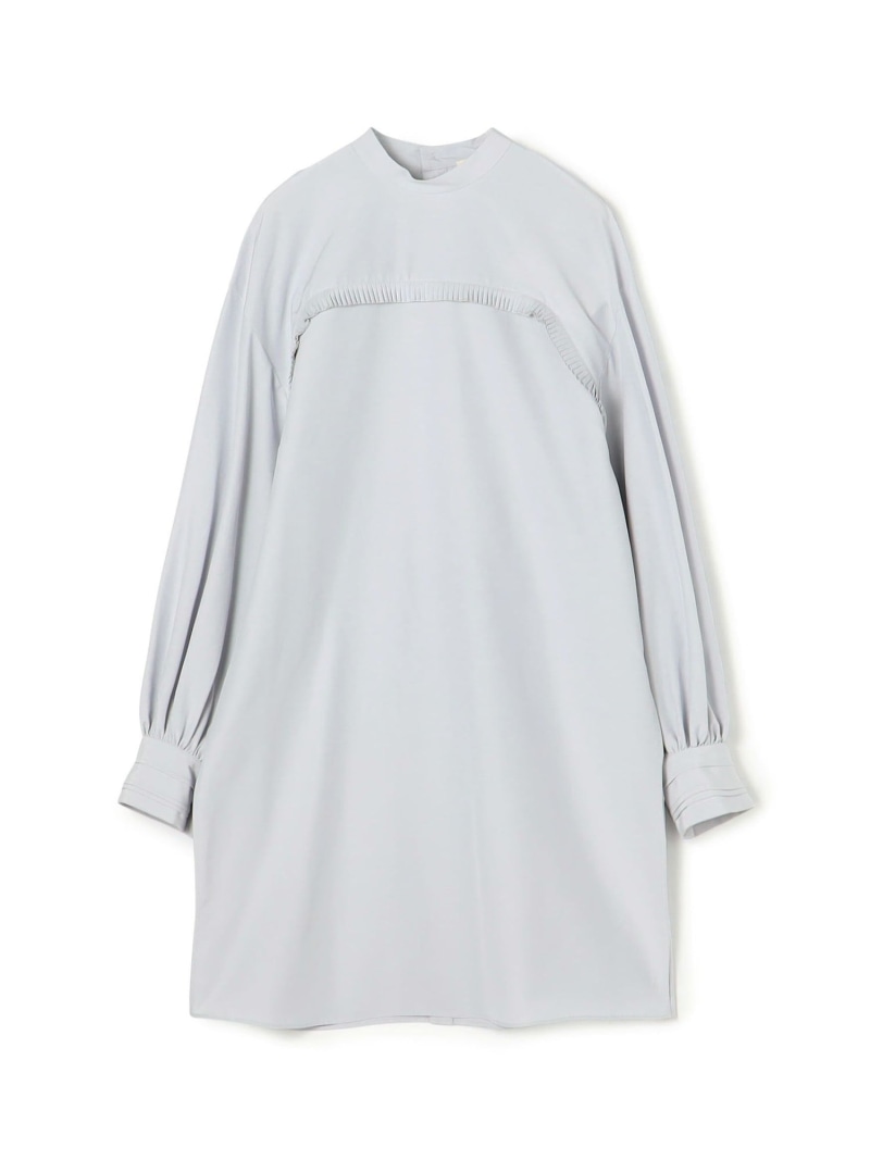 【SALE／40%OFF】コットンシルクポプリン ミニワンピース DES PRES トゥモローランド ワンピース・ドレス ワンピース グレー ブラック ホワイト【RBA_E】【送料無料】[ Fashion]｜TOMORROWLAND