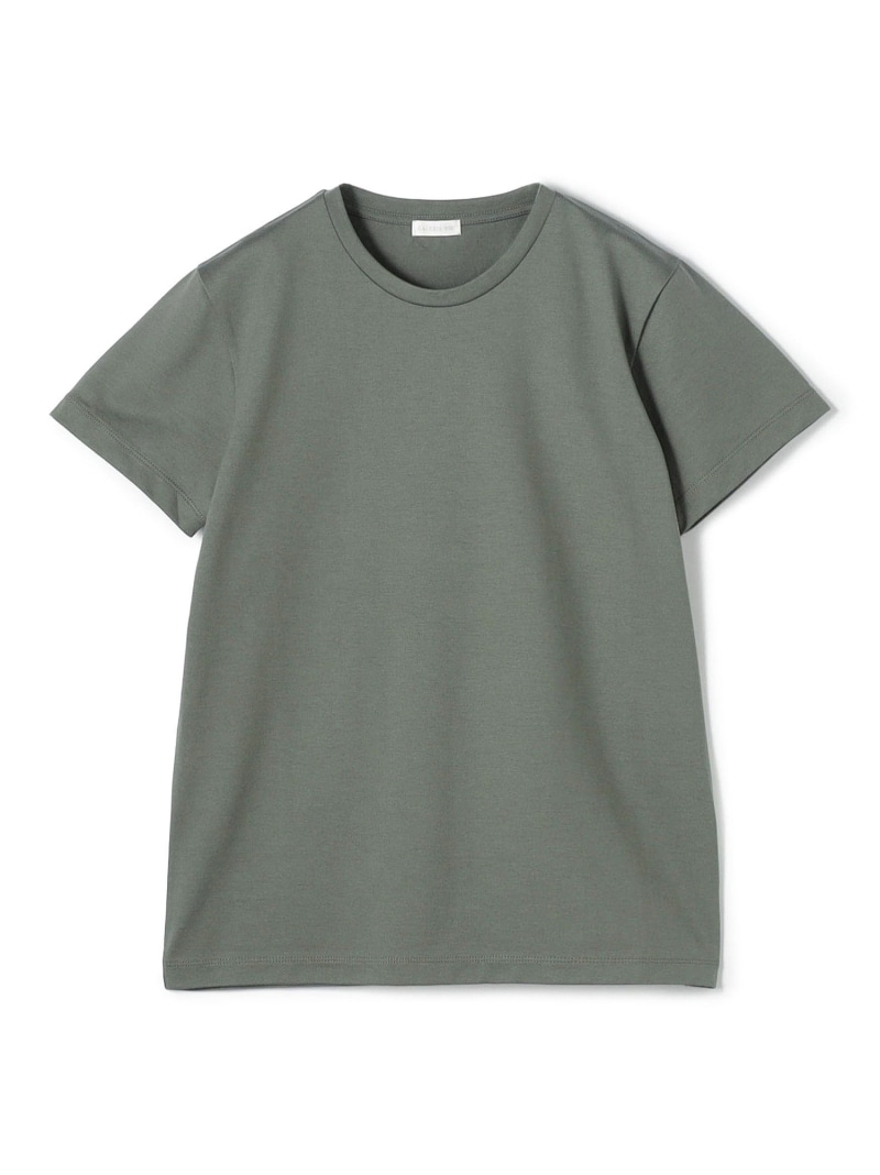 ファインコットン クルーネックプルオーバー GALERIE VIE トゥモローランド トップス カットソー・Tシャツ カーキグリーン ブラック ベージュ ネイビー【送料無料】[ Fashion]｜TOMORROWLAND 10,164円