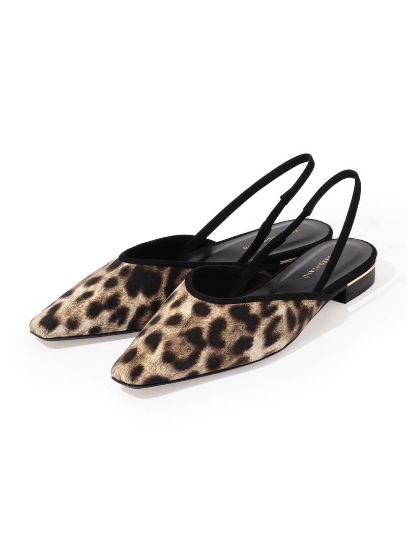 TOMORROWLAND FLAT MULE サンダル TOMORROWLAND GOODS トゥモローランド シューズ・靴 パンプス 赤銅色【貨物輸送無料】[ Fashion]