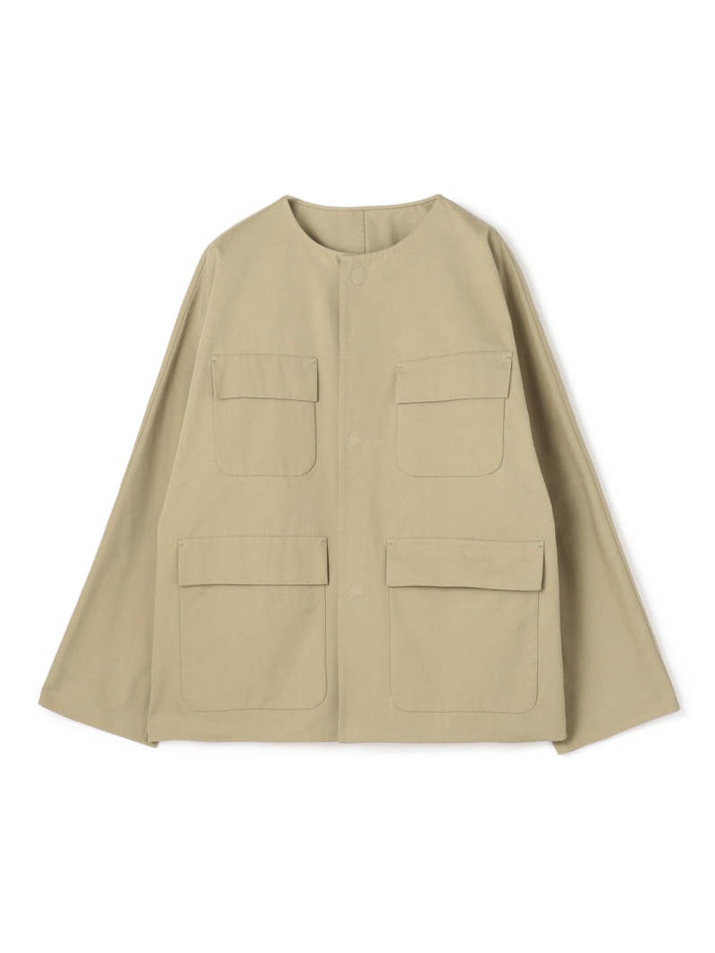 楽天市場】リブコンビフレンチリネン ハーフスリーブジャケット