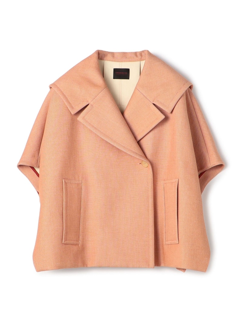 【SALE／40%OFF】ラペットリバー フレンチ預かり所 TOMORROWLAND collection トゥモローランド ジャケット・アウター 余分の物のジャケット・アウター オレンジ色【RBA_E】【貨物輸送無料】[ Fashion]