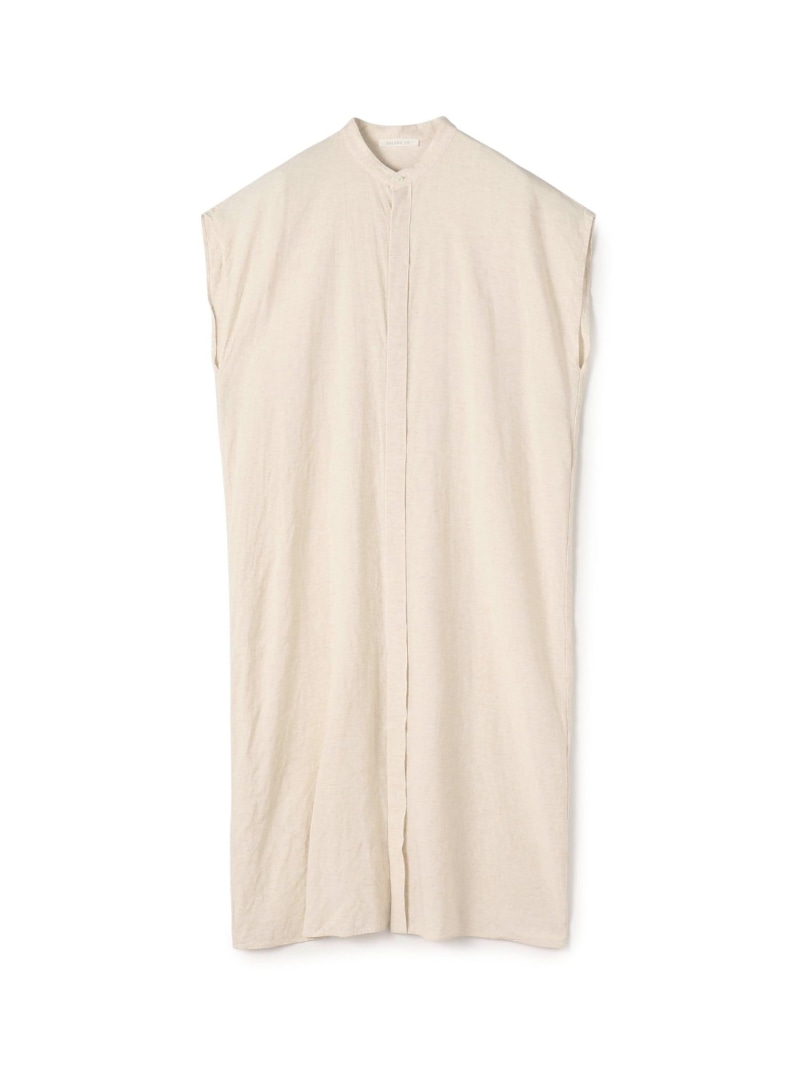 【SALE／30%OFF】ホームステッドはりつけ台 スタンドカラーシャツワンピース GALERIE VIE トゥモローランド 衣裳・御召しもの プルオーバー衣裳 ベージュ【RBA_E】【貨物輸送無料】[ Fashion]