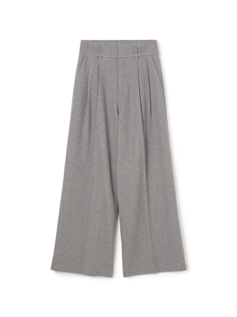 ウールカシミヤブレンド プリーツトラウザーパンツ WWWF1096 JAMES PERSE トゥモローランド パンツ スラックス・ドレスパンツ グレー ベージュ【送料無料】[ Fashion]｜TOMORROWLAND