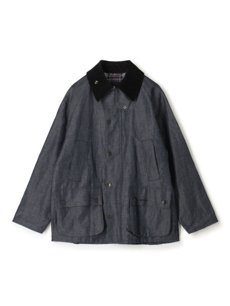 【別注】Barbour Classic BEDALE 羊毛リネン 上衣 DORMEUIL TOMORROWLAND MEN トゥモローランド ジャケット・アウター 上衣・前掛け 米国海軍【貨物輸送無料】[ Fashion]