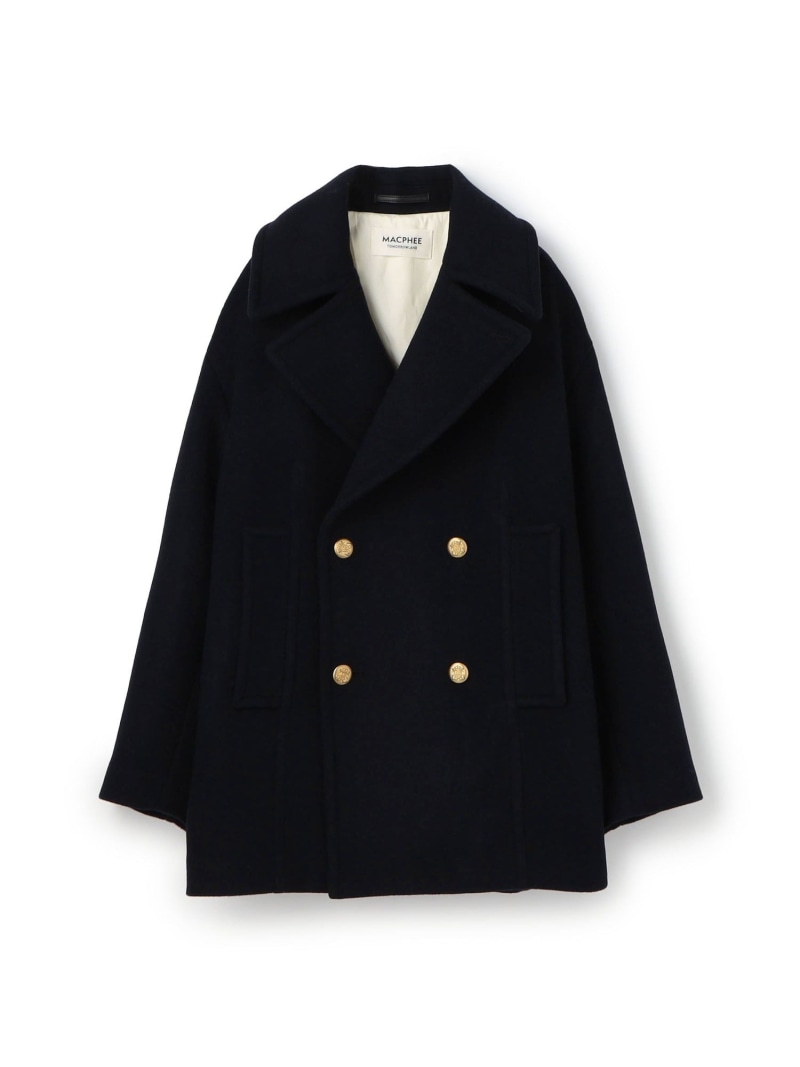 楽天市場】12-08-34-08303,シープパイル ショートPコート,MACPHEE