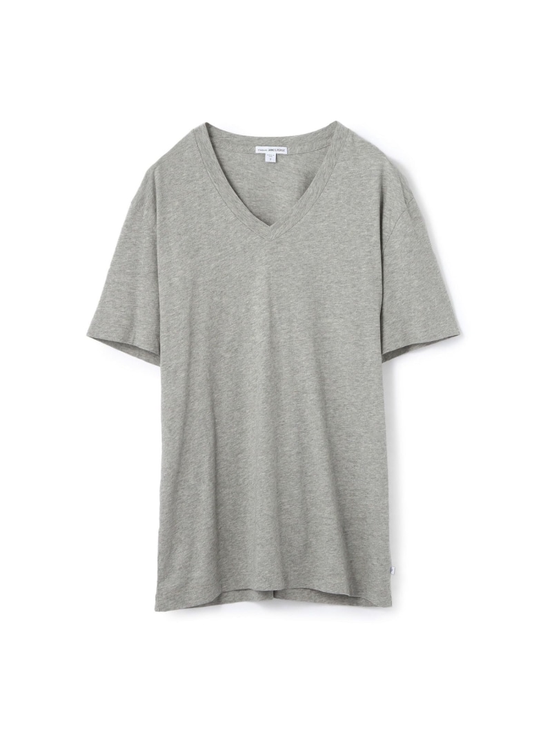 ベーシック VネックTシャツ MHE3352 JAMES PERSE トゥモローランド トップス カットソー・Tシャツ グレー【送料無料】[ Fashion]