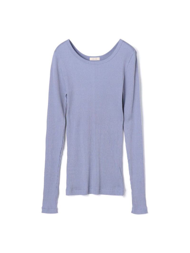【SALE／30%OFF】シルクコットンリブ クルーネックプルオーバー DES PRES トゥモローランド トップス カットソー・Tシャツ ホワイト グレー ブラック【RBA_E】【送料無料】[ Fashion]｜TOMORROWLAND