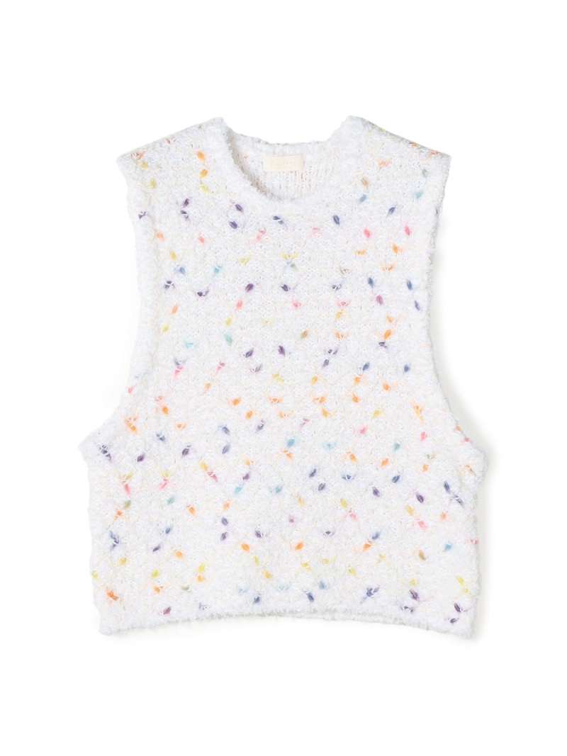 楽天市場】【SALE／40%OFF】ラッピングツイード Vネックジレ Ballsey