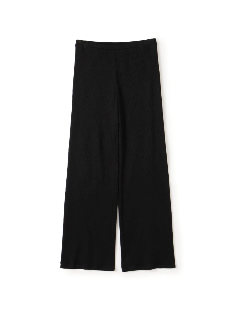 【SALE／40%OFF】レーヨンアーガイルチェック リラックスパンツ DES PRES トゥモローランド パンツ その他のパンツ ブラック【RBA_E】【送料無料】[ Fashion]