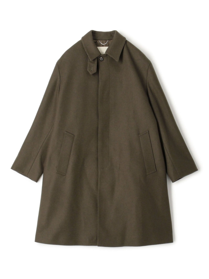 【別注】MACKINTOSH DUNKELD ウールステンカラーコート TOMORROWLAND MEN トゥモローランド ジャケット・アウター ステンカラーコート グレー ネイビー カーキグリーン【送料無料】[ Fashion]