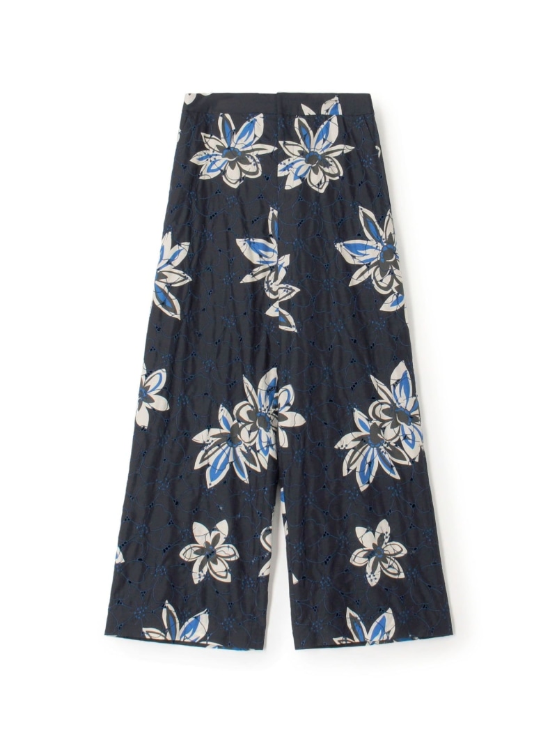 TOMORROWLAND アイレットハイビスカス ストレートパンツ セール】アイレットハイビスカス ストレートパンツ（その他パンツ