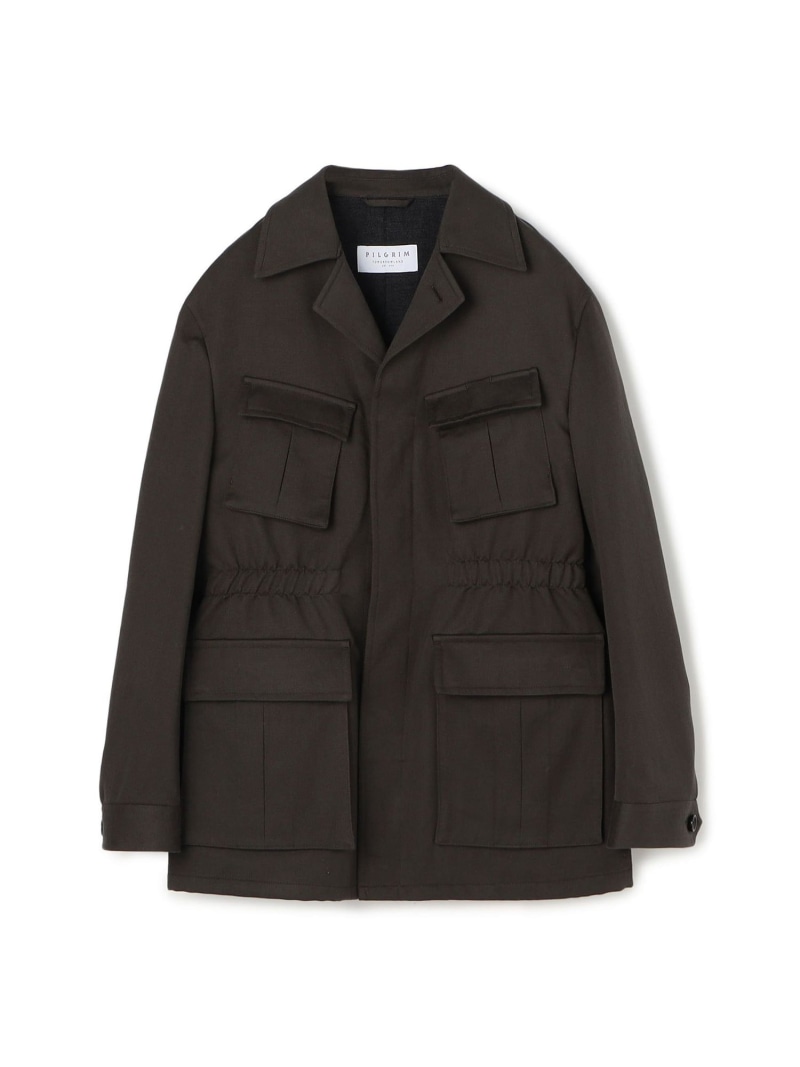 【SALE／30%OFF】コットンウール ファティーグジャケット BRADFORD SYSTEM TOMORROWLAND MEN トゥモローランド ジャケット・アウター ブルゾン・ジャンパー カーキグリーン【RBA_E】【送料無料】[ Fashion]