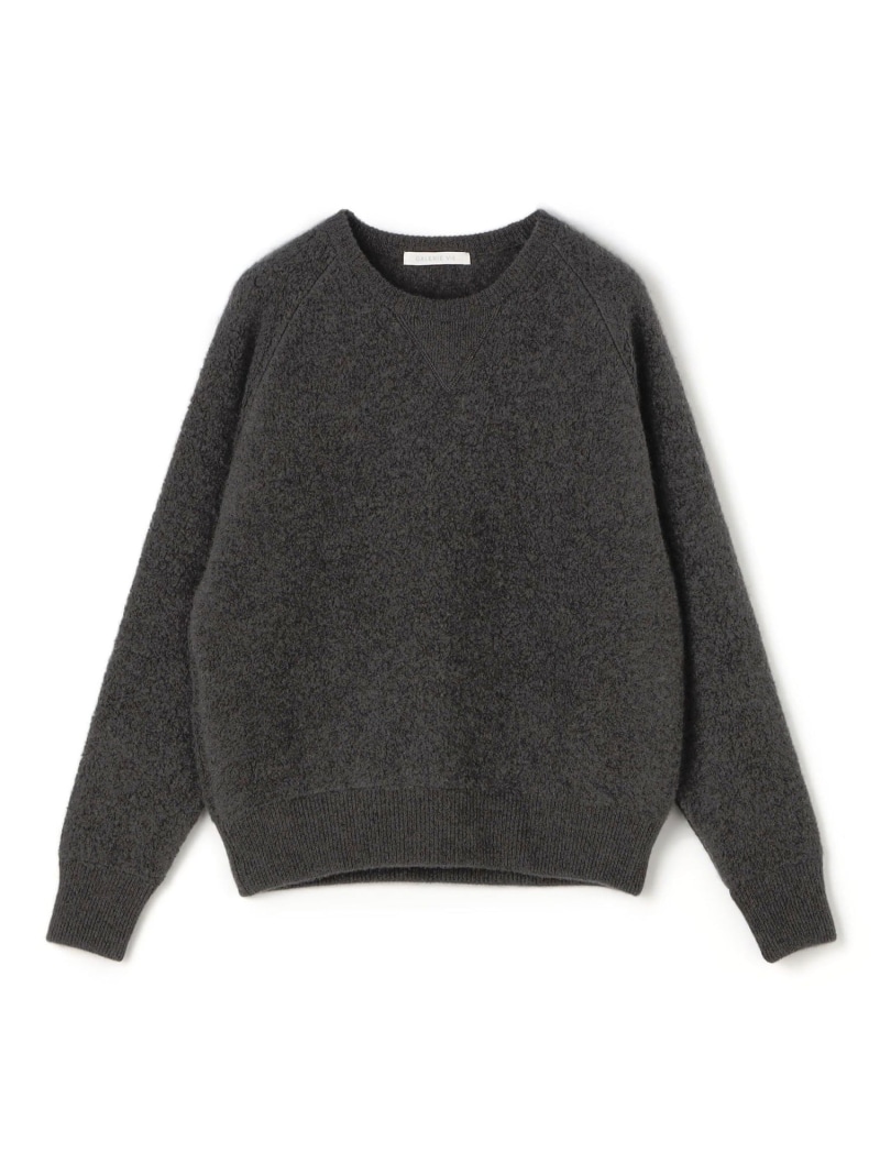 【SALE／50%OFF】ベビーカシミヤパイル クルーネックプルオーバー GALERIE VIE トゥモローランド トップス ニット グレー【RBA_E】【送料無料】[ Fashion]｜TOMORROWLAND