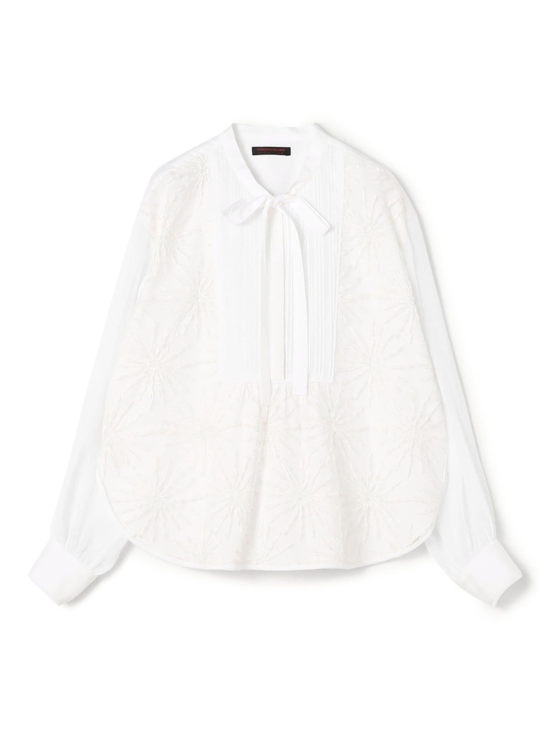 楽天市場】【SALE／40%OFF】ポワンピケ クルーネックブラウス