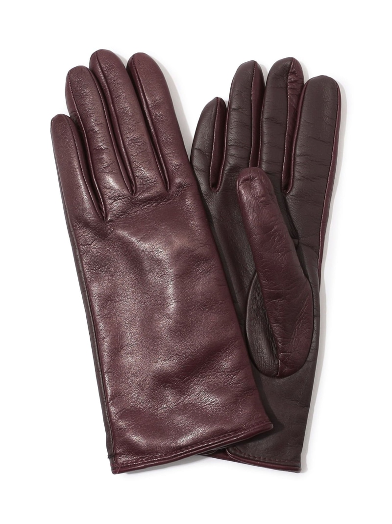 Gala Gloves タッチパネル対応 レザーグローブ TOMORROWLAND GOODS トゥモローランド ファッション雑貨 手袋 グレー ブラック ワインレッド【送料無料】[ Fashion]