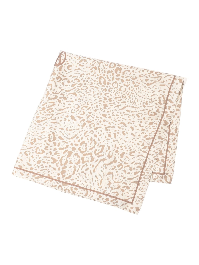 LE SCARF レオパード シルクスカーフ TOMORROWLAND GOODS トゥモローランド ファッション雑貨 スカーフ・バンダナ ベージュ【送料無料】[ Fashion]