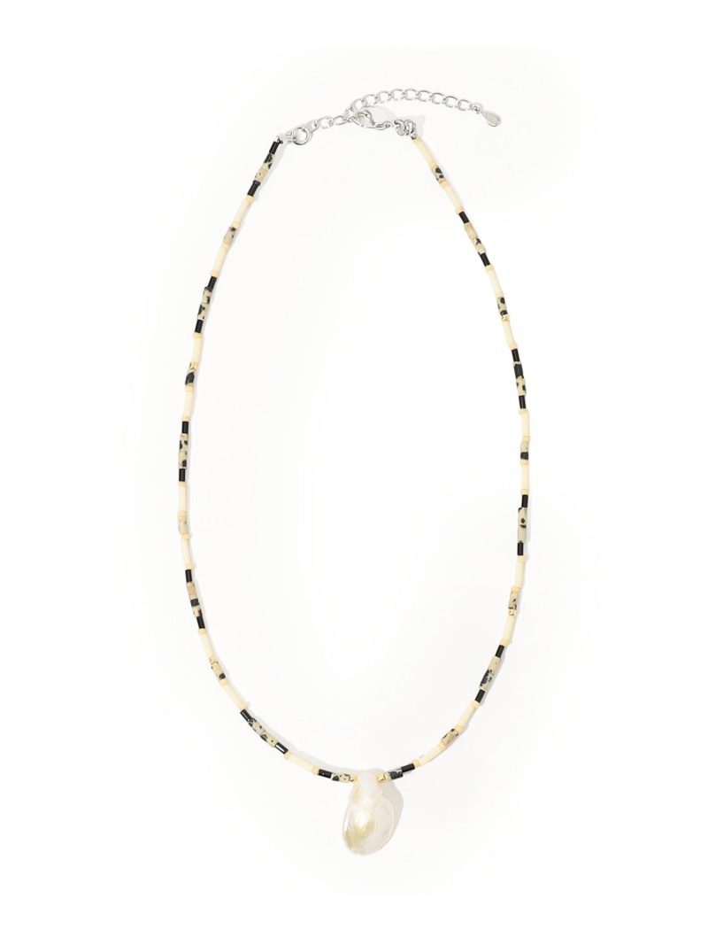 STEEN Dalmetian ネックレス TOMORROWLAND GOODS トゥモローランド アクセサリー・腕時計 ネックレス ホワイト【送料無料】[ Fashion]